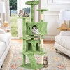 FDW 54/62/70/81 in Cat Tree Tower​​ Multi-Level Scratching Post & Play House for Indoor Cats/Kittens - 2 of 4