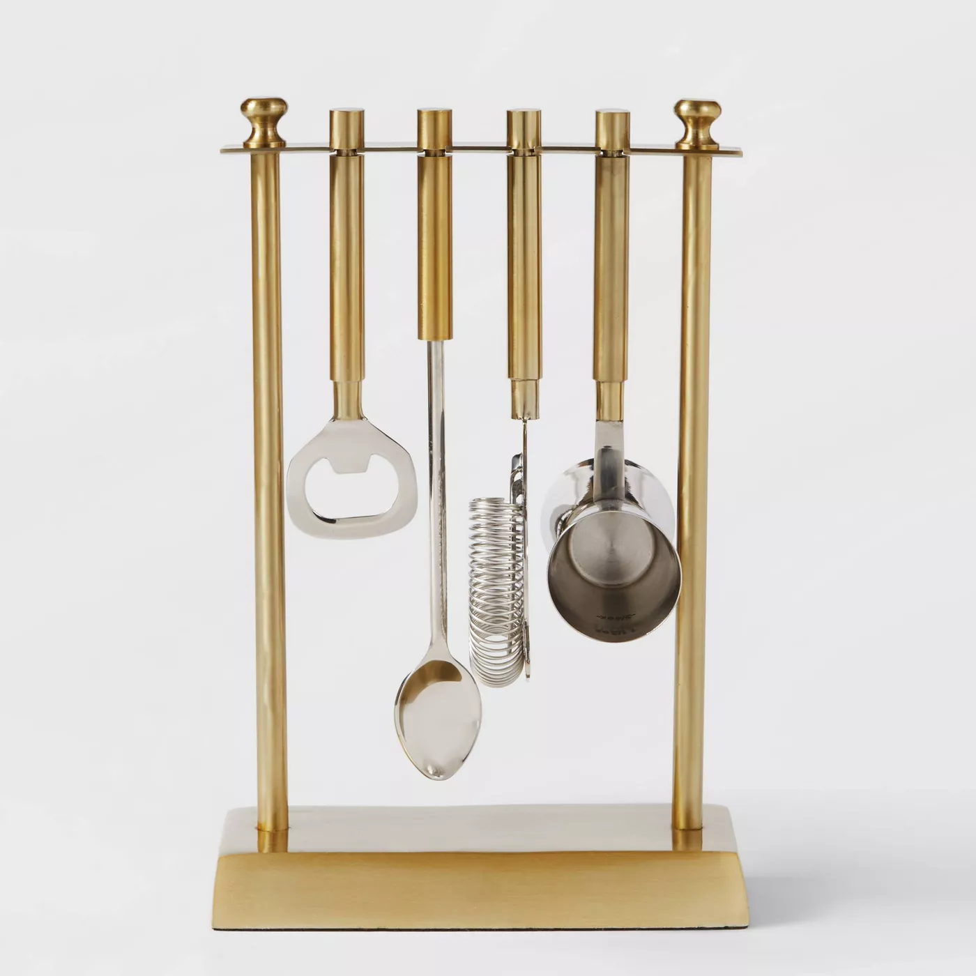5pc Bar Tool Set With Stand Gold - Project 62™ - image 1 of 4