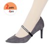 Allegra K Women's Detachable Elastic Rhinestones Heels Shoe Strap Band - 4 of 4