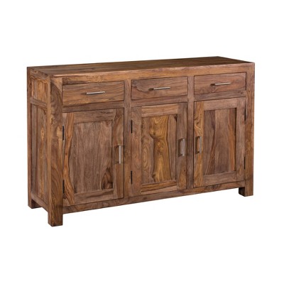 Lauderdale 3 Doors and 3 Drawers Sideboard Brown - Treasure Trove Accents