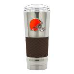 NFL Cleveland Browns 24oz Draft Tumbler with Chrome Finish