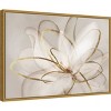 23" x 16" Transparent Beauty III by Eva Watts Framed Canvas Wall Art - Amanti Art: Modern Lithograph, Vertical Layout, Sawtooth Mount - 2 of 4