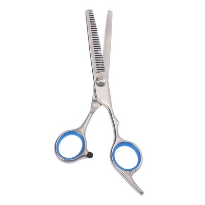 Unique Bargains Men Women Stainless Steel Straight Hair Scissors