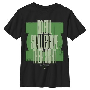 Lanterns Boys No Evil Shall Escape Logo Short Sleeve T Shirt : Target