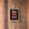 Pavilion Gift Company - Country People - 5.25" Self-Standing or Hanging Plaque - Wall Sign Panels - 3 of 4