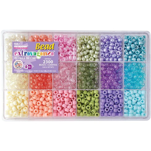 The Beadery Large Hair Bead Box Kit-bright Pearl : Target