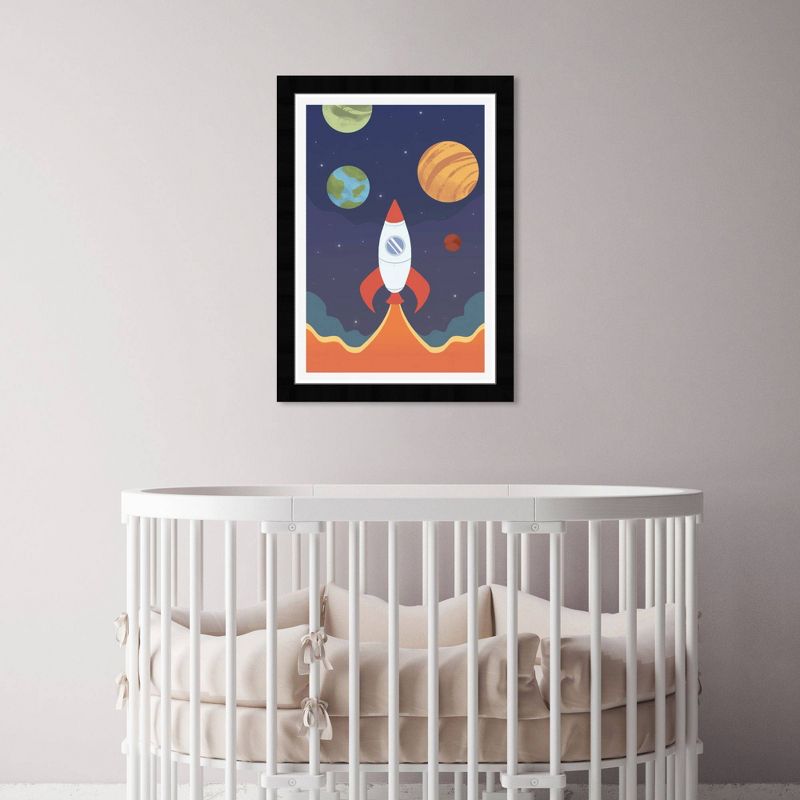 15&#34; x 21&#34; Space Launch Astronomy and Space Framed Art Print - Wynwood Studio, 4 of 7