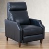 NicBex Faux Leather Accent Chair,Upholstered Living Room Chairs with High Backrest,Mid-Century Armchair,Push-Back Accent Chairs for Living Room - 2 of 4