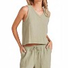 Women's Beach Gauze Tank - bobi - 2 of 4