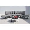Mshliw Outdoor Patio Furniture Set - 6-Piece Modular Sectional Sofa with Coffee Table, Cushion–  Patio Seating for Garden, Backyard, Deck, Porch - 4 of 4