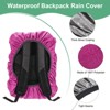 Unique Bargains Waterproof Backpack Rain Cover with a Vertical Reflective Strap for Hiking/Biking 1 Pc - 2 of 4