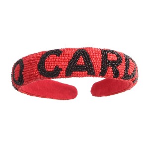 NCAA Louisville Cardinals Beaded Headband : Target