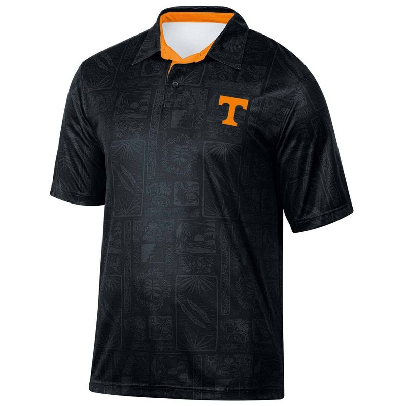 NCAA Tennessee Volunteers Men&#39;s Tropical Polo T-Shirt, 1 of 4
