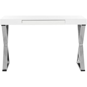 Paley Desk - FOX2223 - White - Safavieh Couture - 1 of 4