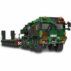 HX-81 Heavy Transport Truck Building Kit WW2 Military Vehicle Model for Adult Builders - 1 of 4