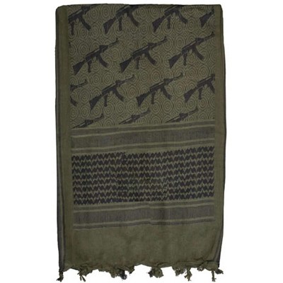 Mafoose Premium Shemagh Keffiyeh Head Neck Scarf Wrap 43" x 41"