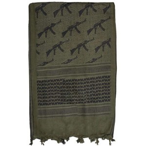 Mafoose Premium Shemagh Keffiyeh Head Neck Scarf Wrap 43" x 41" - 1 of 2