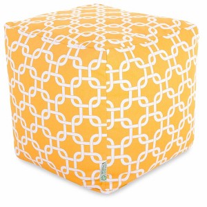Majestic Home Goods,Cube Pouf Links - 1 of 4