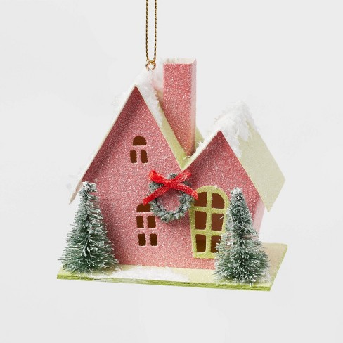 pink christmas ornaments target