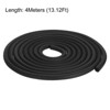 Unique Bargains Solid Foam Rubber Round Soundproof DIY Weather Seal Strip - 3 of 4