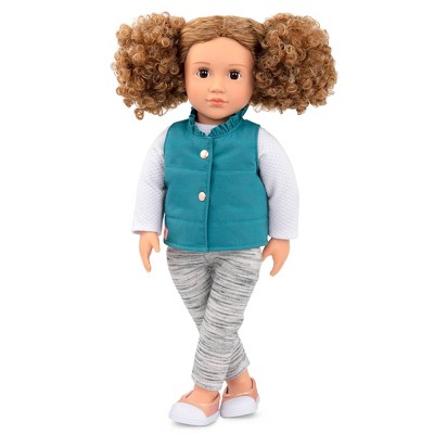 our generation doll curly hair