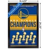 Trends International NBA Golden State Warriors - Champions 23 Framed Wall Poster Prints - 3 of 4