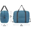 For Spirit Airlines Personal Item Bag 18x8x14 Foldable Travel Duffel Bag Tote Foldie Duffle Carry on Luggage for Women and Men - 4 of 4