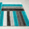 Luxe Weavers Lantanas Shag Geometric Area Rug, Modern, Stain Resistant, Plush Indoor Rug - 3 of 4