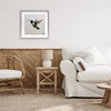 Stupell Industries Hummingbird over Distressed Rustic Framed Print Under Glass Art, Gray, 13" x 13" - 3 of 4