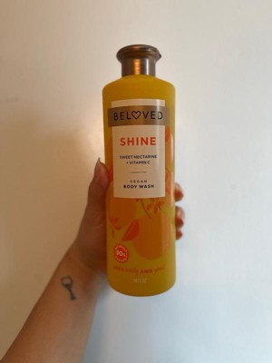 Beloved Shine Vegan Body Wash With Sweet Nectarine & Vitamin C - 18 Fl ...