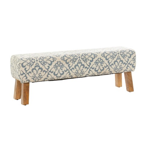 Boho ottoman store bench