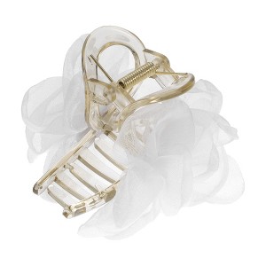 Unique Bargains Women's Fashion Mesh Flower Hairpin 3.15"x2.83"x2.95" 1 Pc - 1 of 4