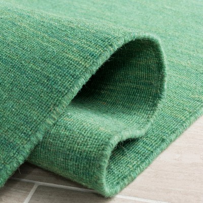 Safavieh Green Wool and Cotton Flat Woven 8' x 10' Area Rug