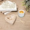 Pavilion Gift Company - Love You Aunt - 2 oz - 100% Soy Wax Reveal Candle Scent: Tranquility - Flame Candles - 3 of 4