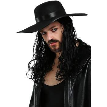 HalloweenCostumes.com   Men  WWE Undertaker Wig for Men, Black