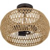 Quoizel Lighting Casablanca 3 - Light Semi-Flush Mount in  Palladian Bronze - 4 of 4