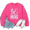Simply Sage Market Women's Graphic Sweatshirt Be Mine Words - 3 of 4