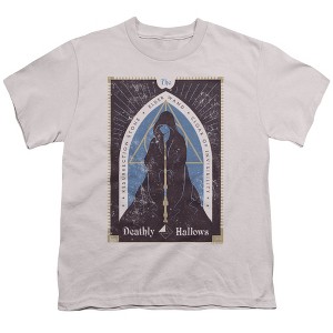 Boys' Harry Potter The Deathly Hallows Retro Poster T-Shirt - 1 of 4