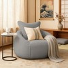Hooseng Memory Foam Bean Bag Chair, BeanBag Chair with Cushion，Bean Bag Sofa for Living Room, Lounge Areas - 4 of 4