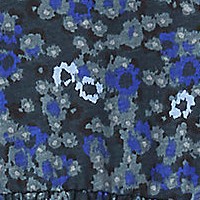 black floral leopard