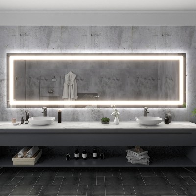 LED Front Light and Backlit Mirror