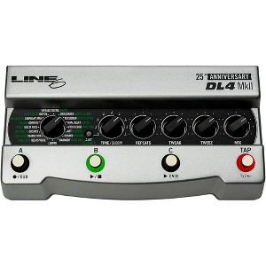 Line 6 DL4 MkII Silver Limited-Edition 25th Anniversary Delay Guitar Effects Pedal - 1 of 4