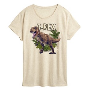 Women's - Jurassic Park - Tyrannosaurus Rex Short Sleeve Graphic T-Shirt - 1 of 3