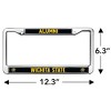 Wichita State University Alumni Design Full Size Standard License Plate Metal Frame - 4 of 4