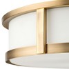 Progress Lighting Gilliam 3 - Light Flush Mount in  Vintage Brass - 2 of 4