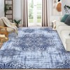 Nasitip Retro Bohemia Area Rugs for Living Room Soft Low Pile Non-Sliping, Machine Washable - 4 of 4