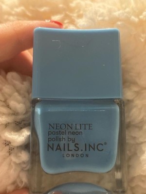 Nails Inc. Neon Lite Nail Polish - Seabright Street - 0.47 Fl Oz