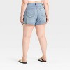 Women's Mid-Rise Loose Denim Shorts - Wild Fable™ - 2 of 3
