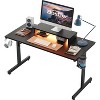 Bestier 42 inch Small Gaming Desk with Monitor Stand - image 2 of 4