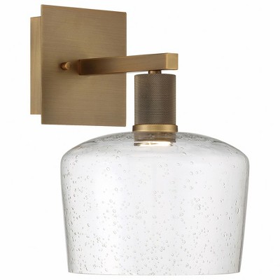 Access Lighting Port Nine 1 - Light Wall Light in  Antique Brushed Brass